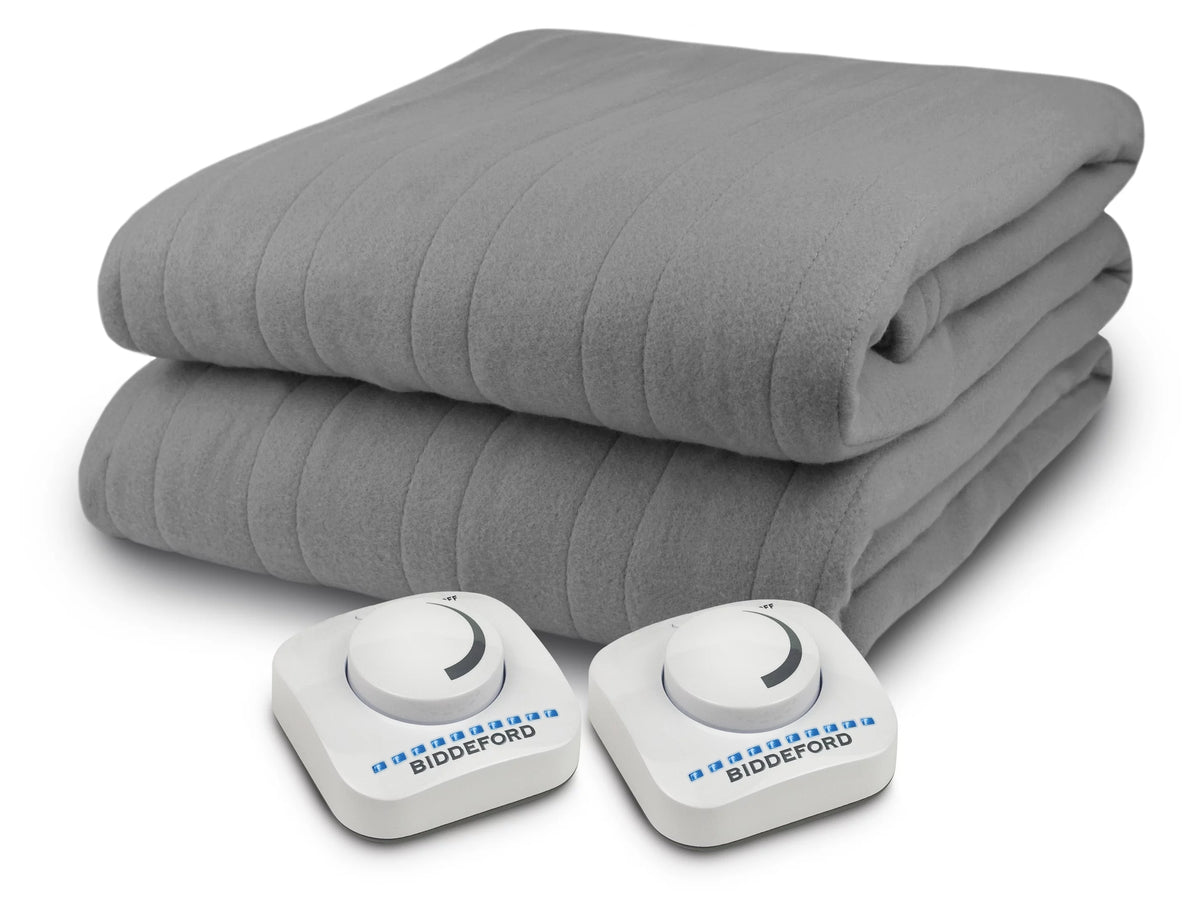 Heated Electric Blanket Slate Grey M551763