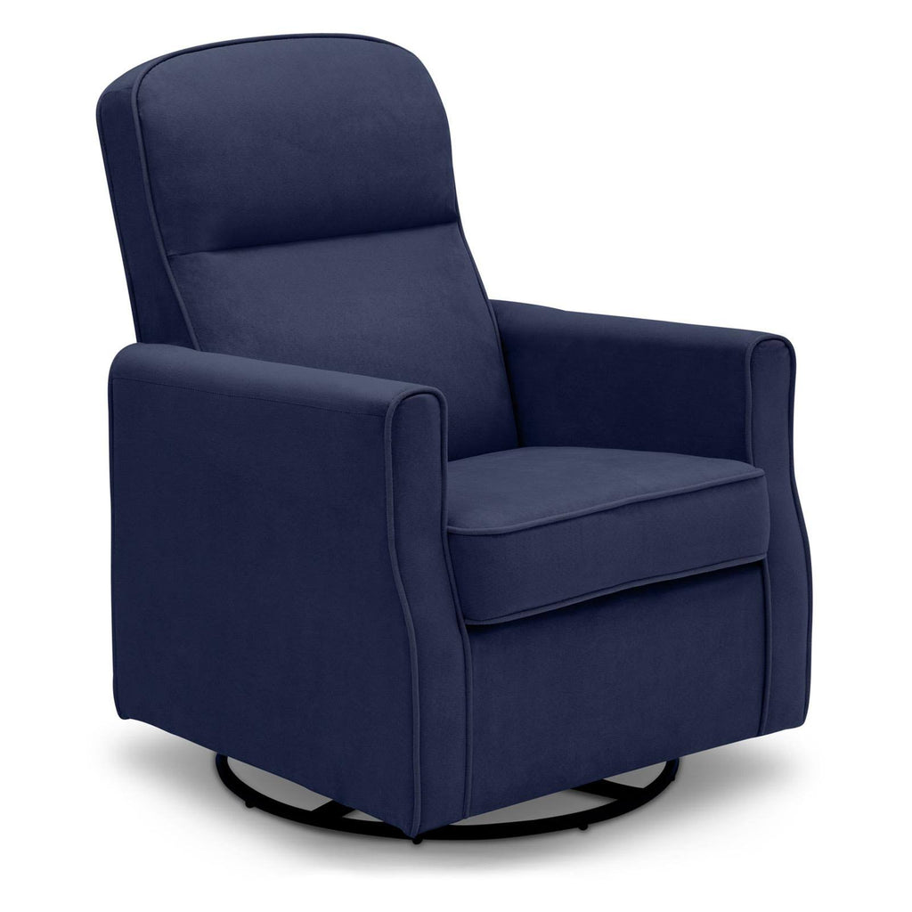 Navy Swivel Glider Rocker Chair Y397770