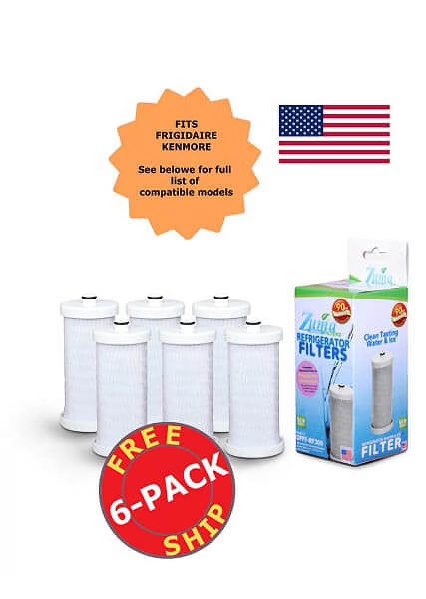 6 Pack Water and Ice Filter H2605