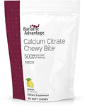 Calcium Citrate Chewy Bites 500mg with Vitamin D3 Sugar Free Lemon Flavor 90 Count T18328