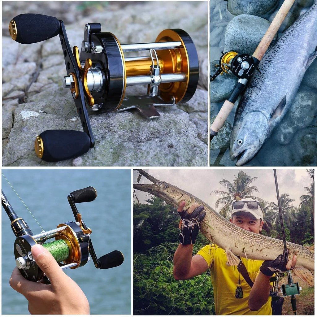 Round Baitcasting Fishing Reel S9870