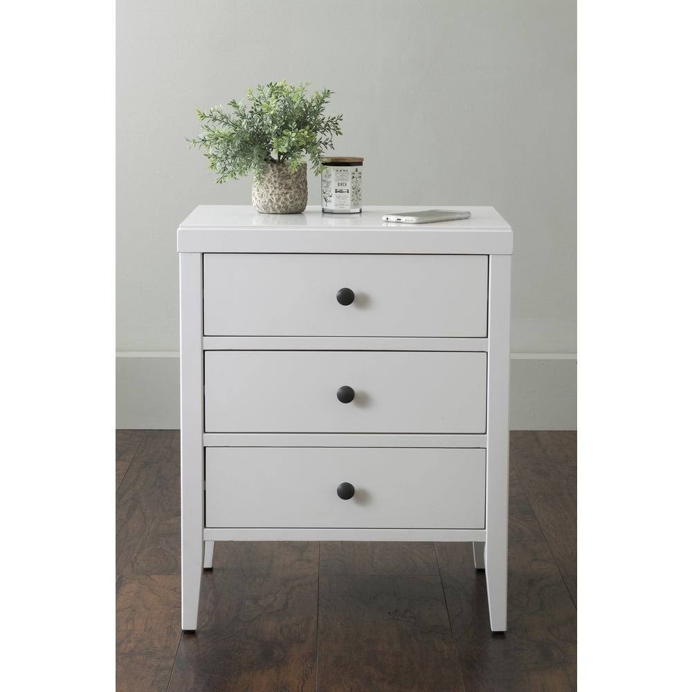 Acacia Wood Rectangle Accent Table Brown J39766