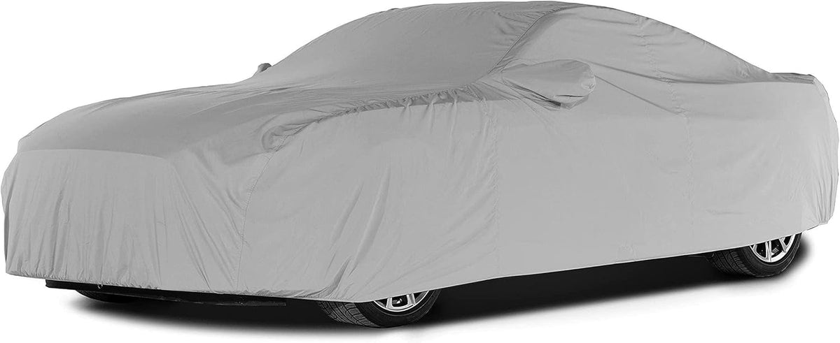 Khaki Weather Resistant Polyester Car Cover M67464