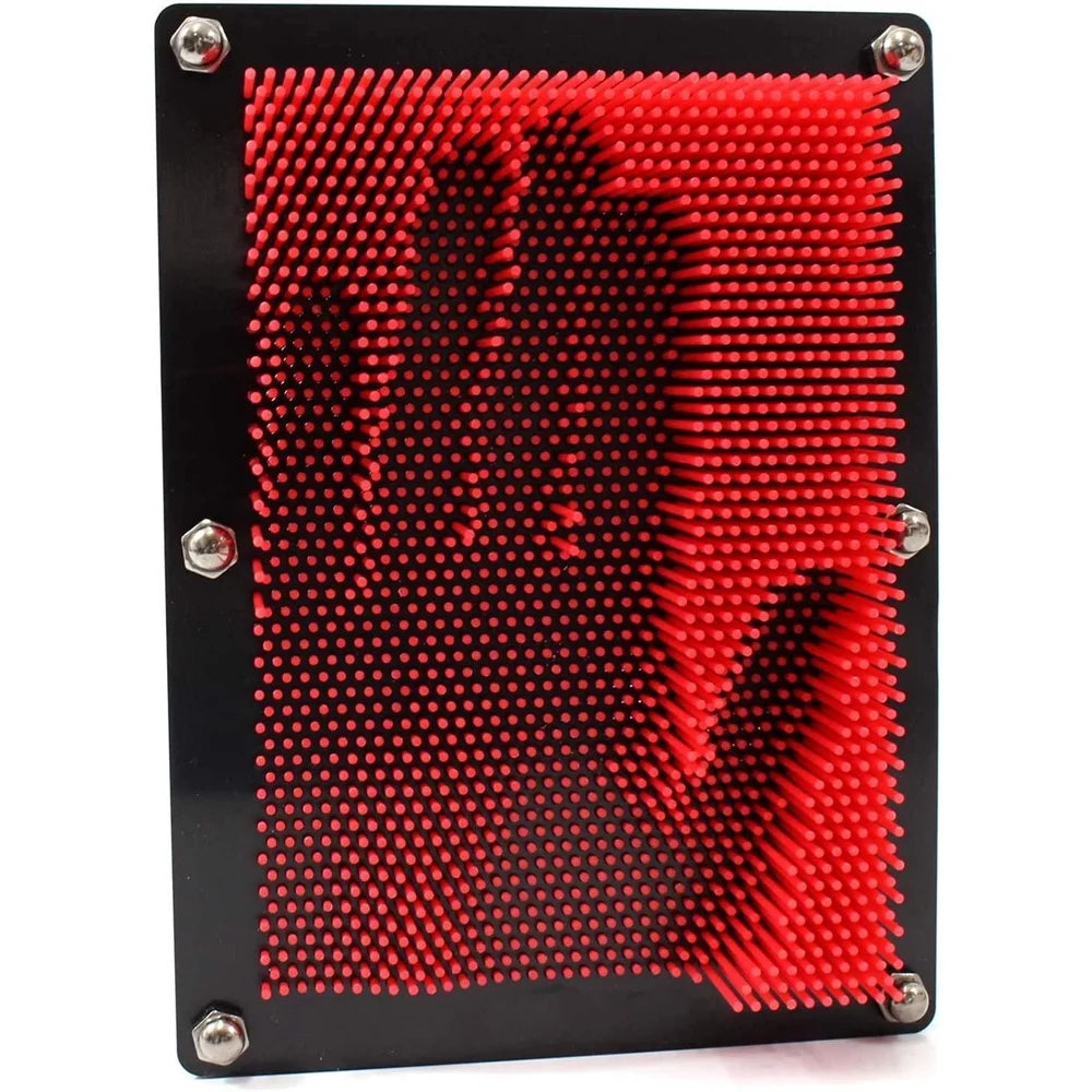 Red 3D Pin Art Board Toy L112