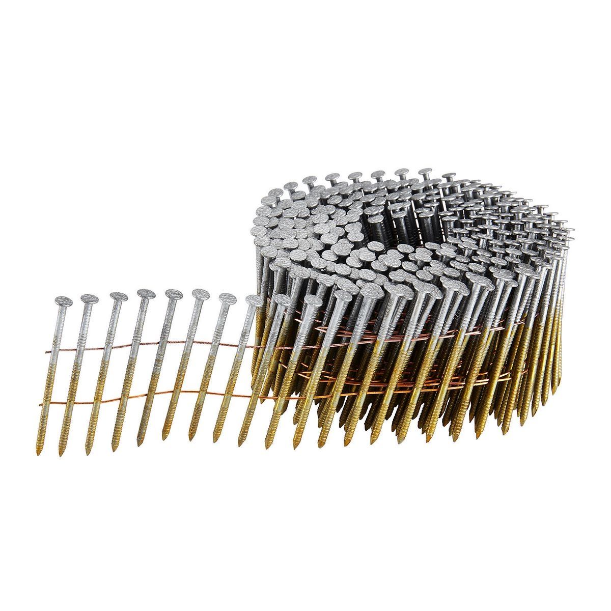 2-1/4 in. Galvanized Coil Siding Nails, 3000-Pack S70512