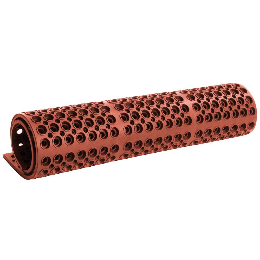 Red Grease-Resistant Rubber Anti-Fatigue Floor Mat W993222