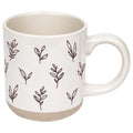 White 14oz Stoneware Christmas Coffee Mug B96544