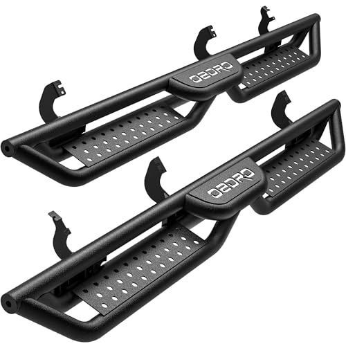 6" Bolt-on Steel Running Boards F4065