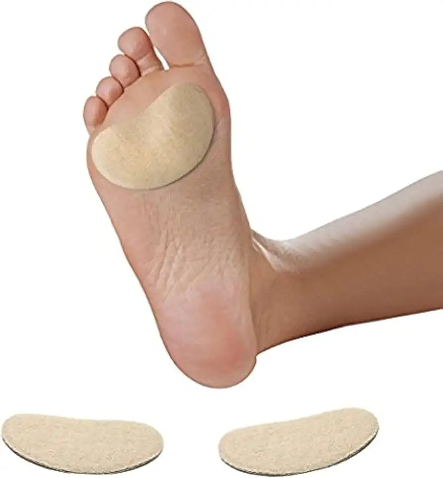 Adhesive Moleskin Blister Bandages Precut Kidney Metatarsal Pads 50 pieces X997709