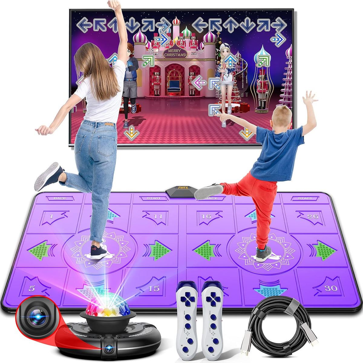 Electronic Dance Mat with HD Camera L480