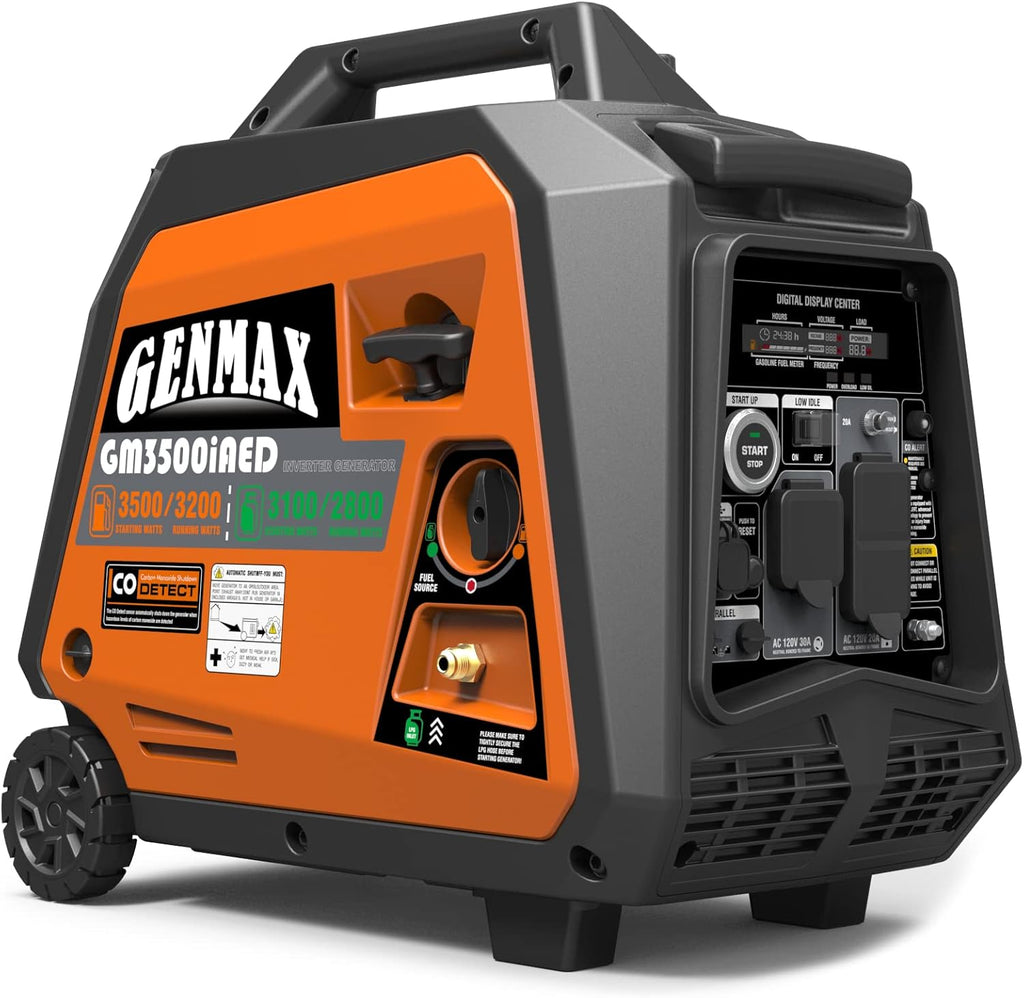 3500W Portable Inverter Generator with Remote/Electric Start L9418