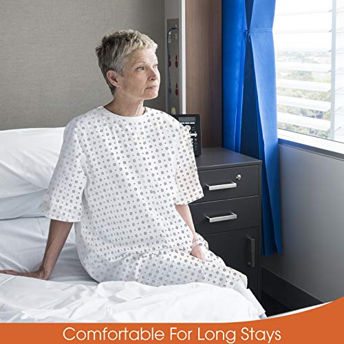 Unisex Patient Gown with Back Ties U9864