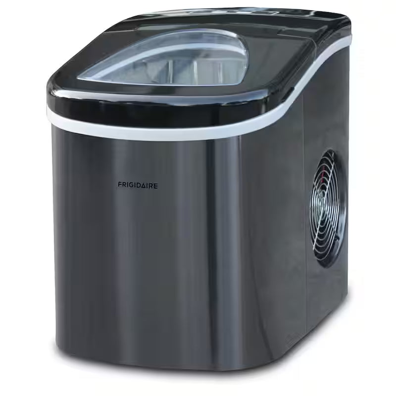 Portable Counter Top Ice Maker in Black Stainless T827