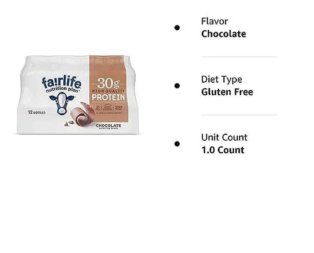 High Protein Chocolate Shake 11.5 fl oz 12 Pack C8875