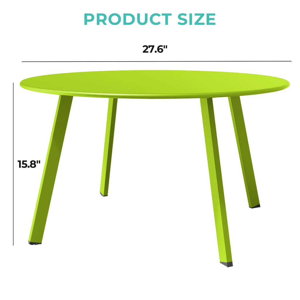Round Steel Outdoor Coffee Table C513