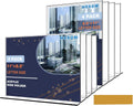 8 Pack Acrylic Sign Holder 8.5 x 11, Double-Sided Clear Plastic Display Stand B299