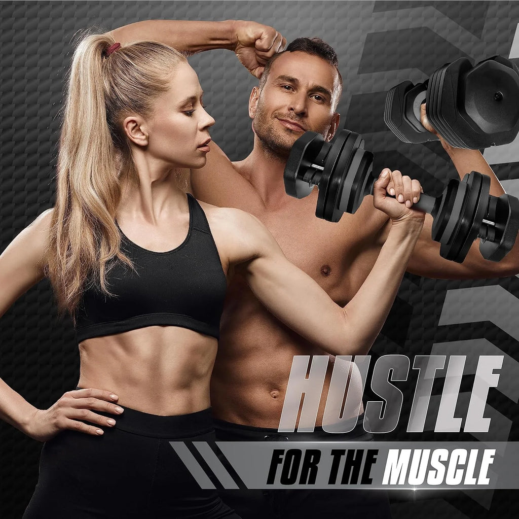 Adjustable Dumbbells 25lb Pair A89000
