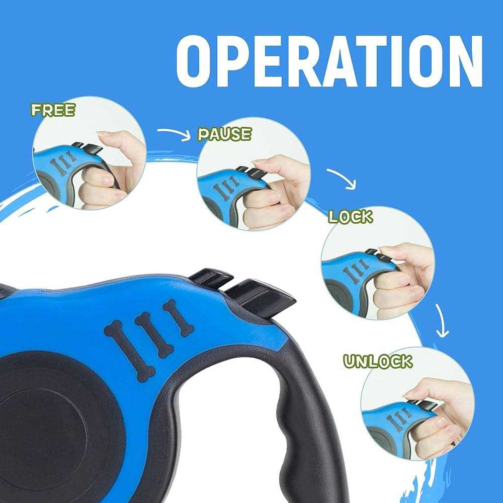 Retractable Dog Leash 10/16 FT O184