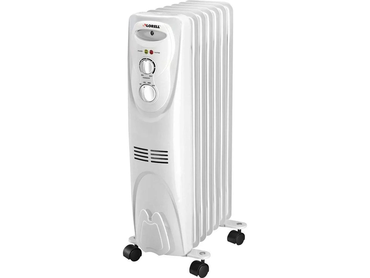 1500 Watt 3-Setting White Oil Filled Electric Heater Z396