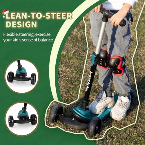 Kick Scooter for Kids 3-Wheel Folding with LED Light Wheels C18772