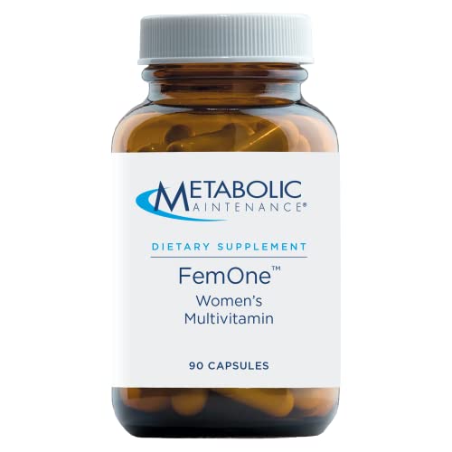 90 Capsules Womens Multivitamin with Vitamin D3, Vitamin B12, Methylfolate Y9307