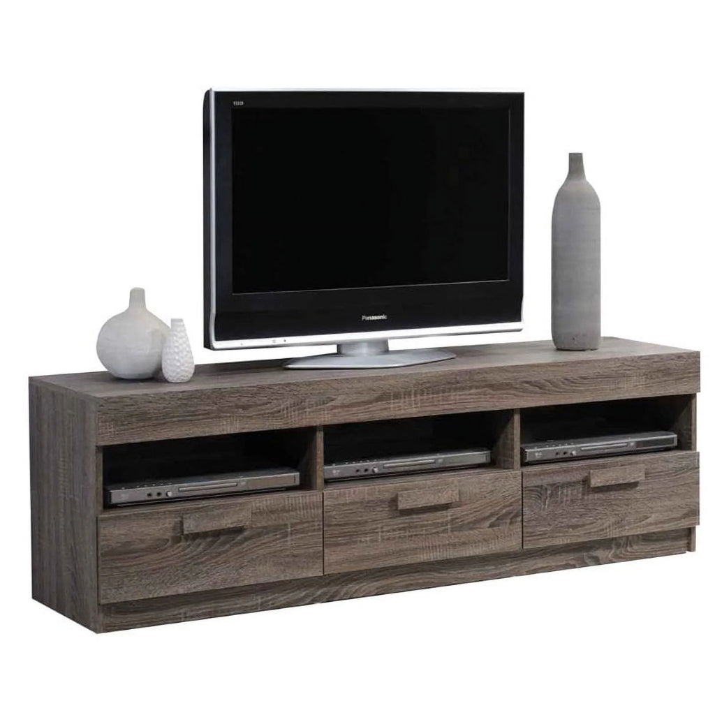 Rustic Oak TV Stand F67253