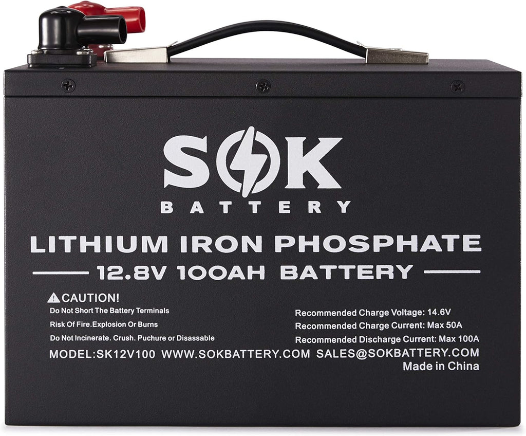 100Ah 12V LiFePO4 Deep Cycle Battery S9062