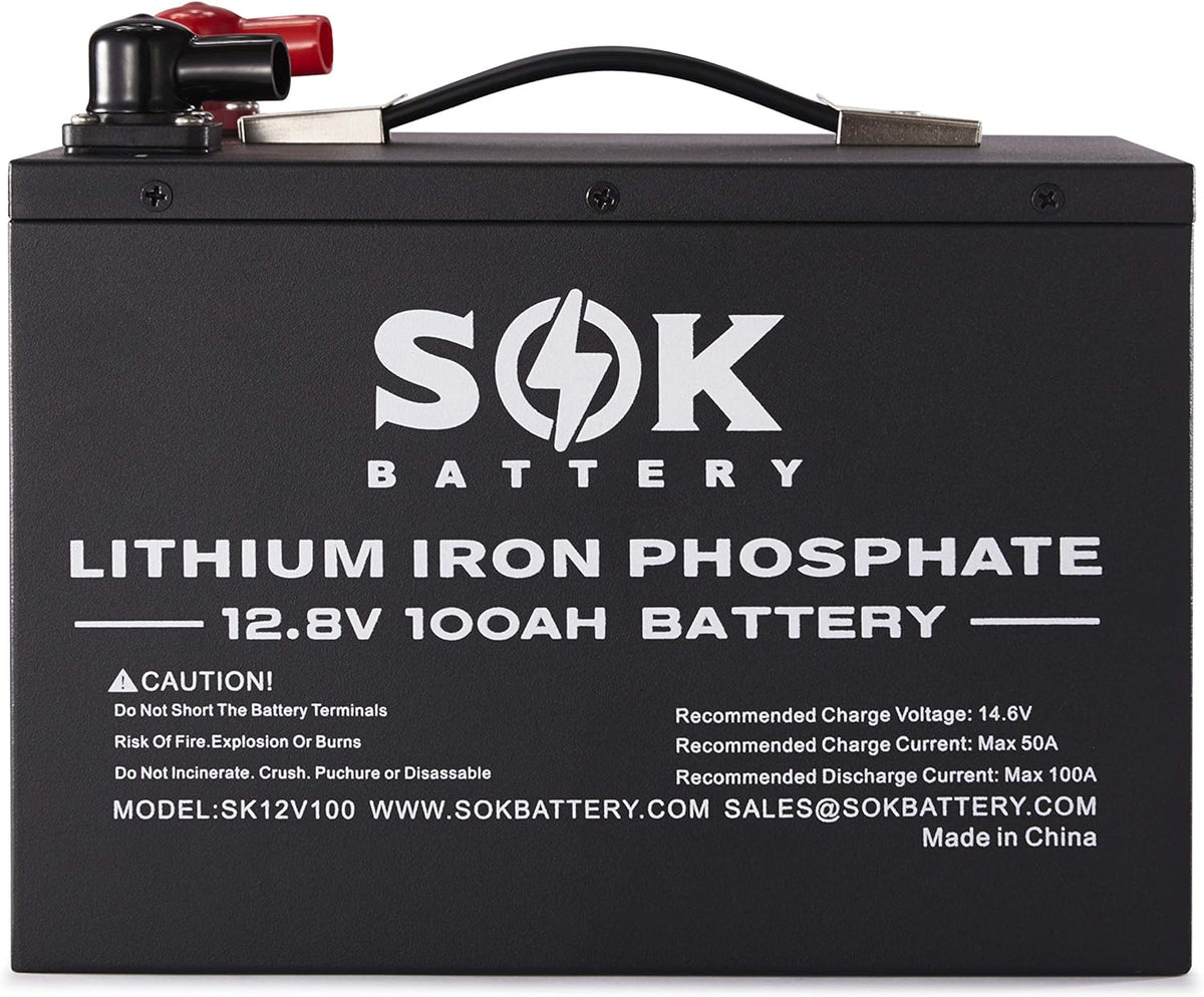 100Ah 12V LiFePO4 Deep Cycle Battery S9062