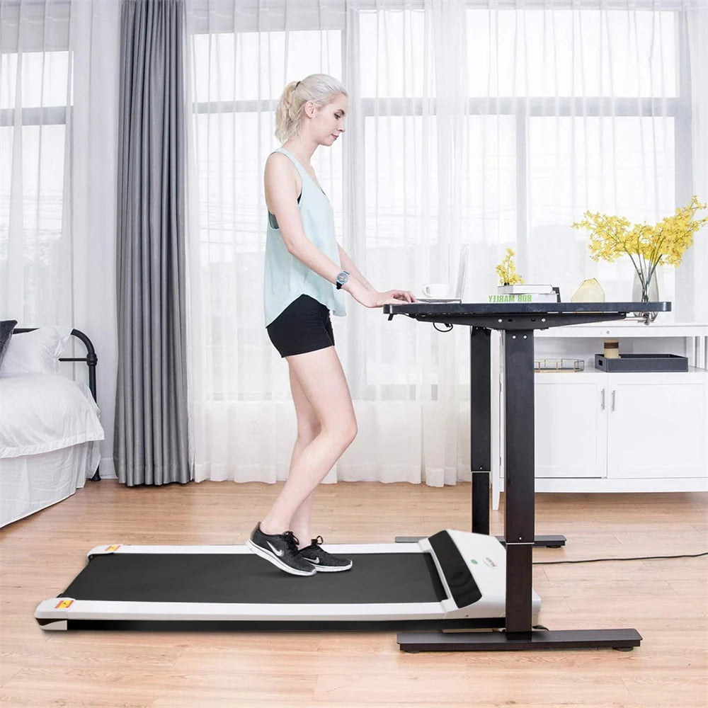 Portable 1.5HP Under Desk Walking Pad with LED Display U8604