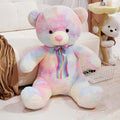 Colorful Ribbon Bear Plush Toy Doll P843787