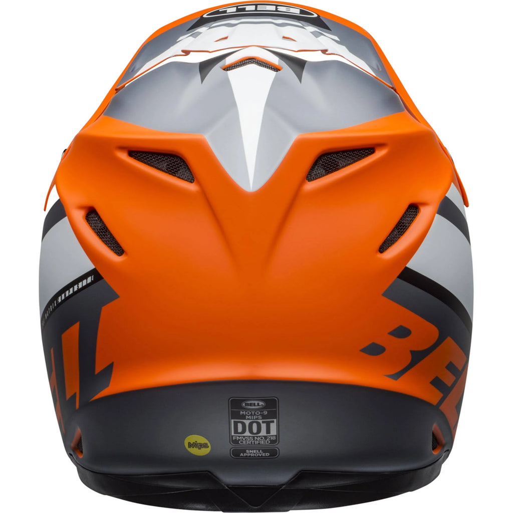 Orange/Black/Gray Moto-9 MIPS Helmet S778