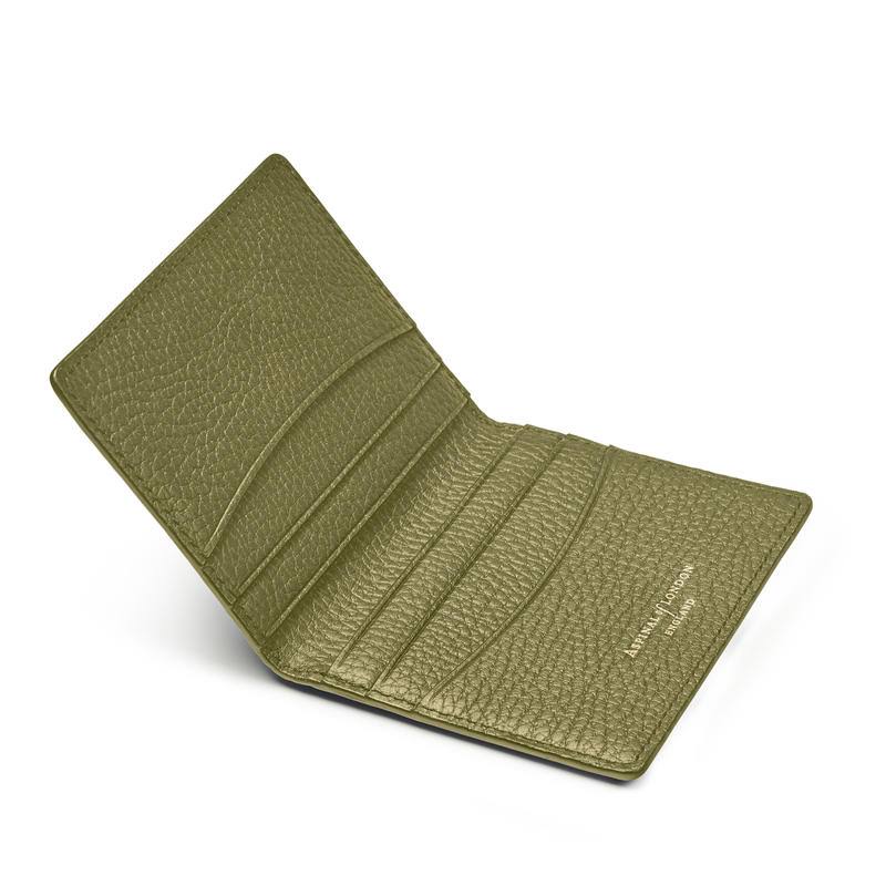 Green Double Fold Credit Card Holder B507