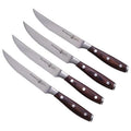 5" Forged Stainless Steel 4 Piece Steak Knife Set I296
