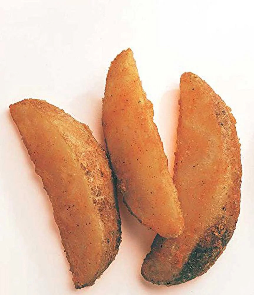 6 Wedge Cut Seasoned Potato Fry, 5 Pound R7195
