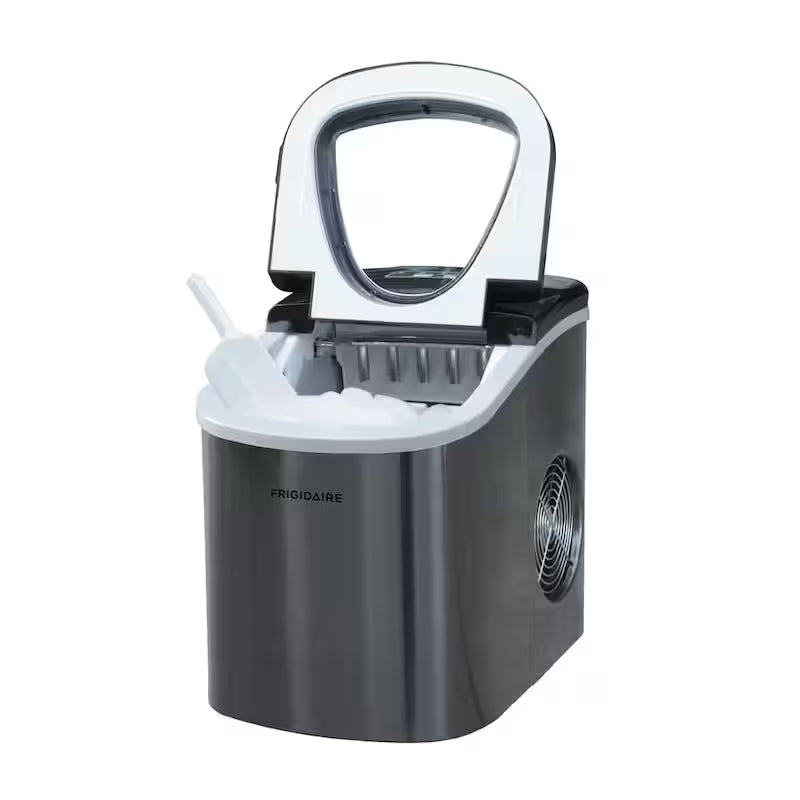 Portable Counter Top Ice Maker in Black Stainless T827