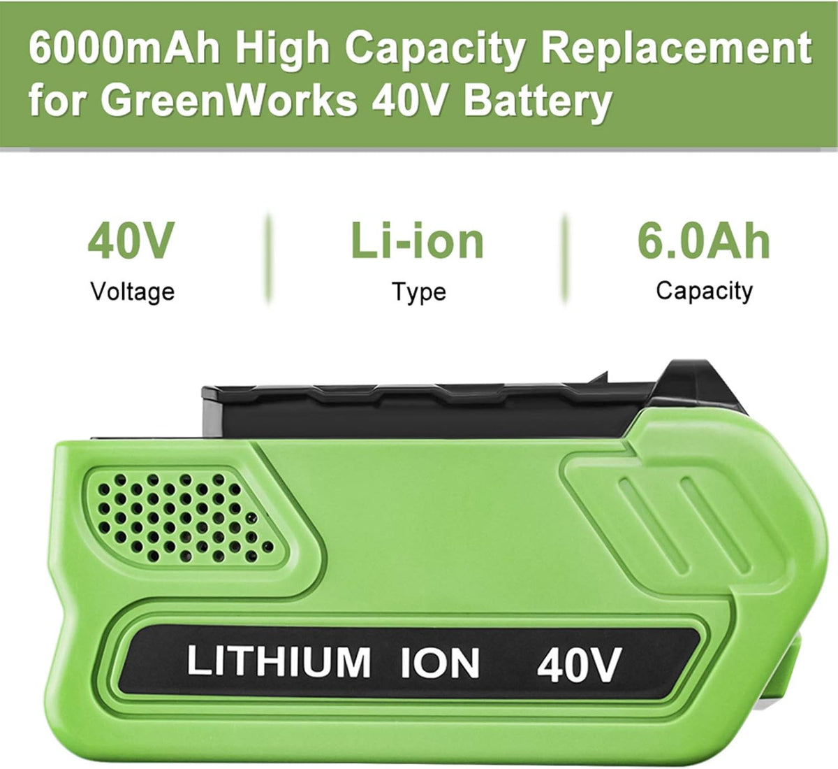 6000mAh 29472 Lithium Battery Pack of 2 C364000