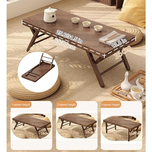 Bamboo Folding Low Table (65x35cm) R2804