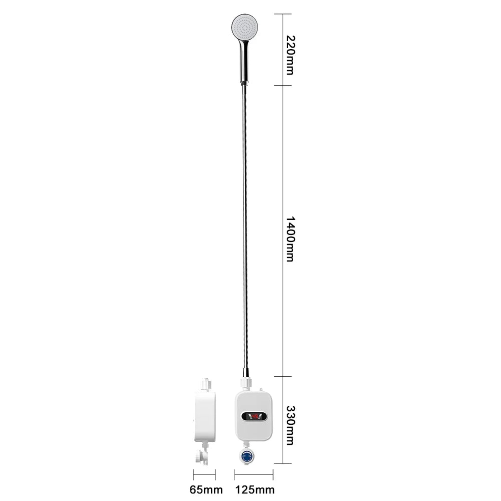 Tankless Water Heater 304 Stainless Steel Thermostatic O800