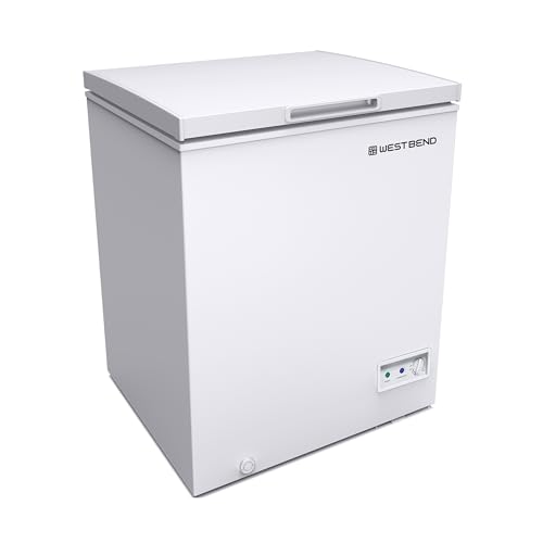 White 7-Cu.Ft Chest Freezer with Flip-Up Lid U412