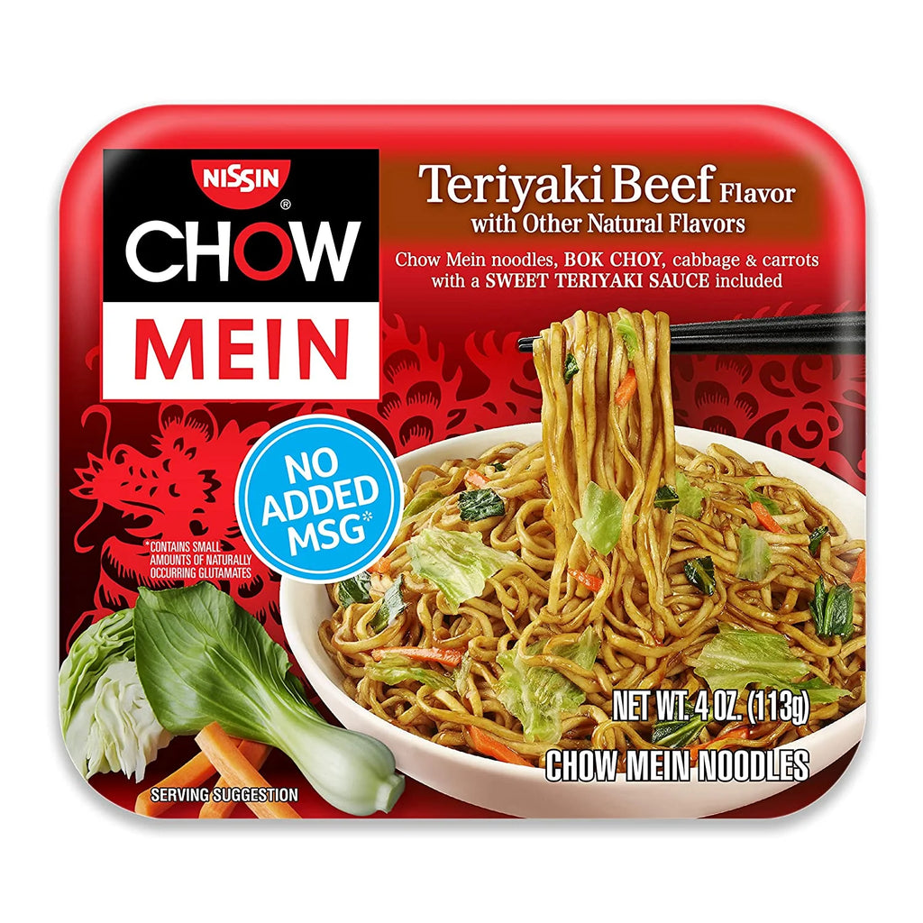 Teriyaki Beef-Flavored Chow Mein Meals (4 oz., Pack of 8) X267865