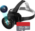 32GB 1080P Rechargeable Headlamp Body Camera with Night Vision Y707