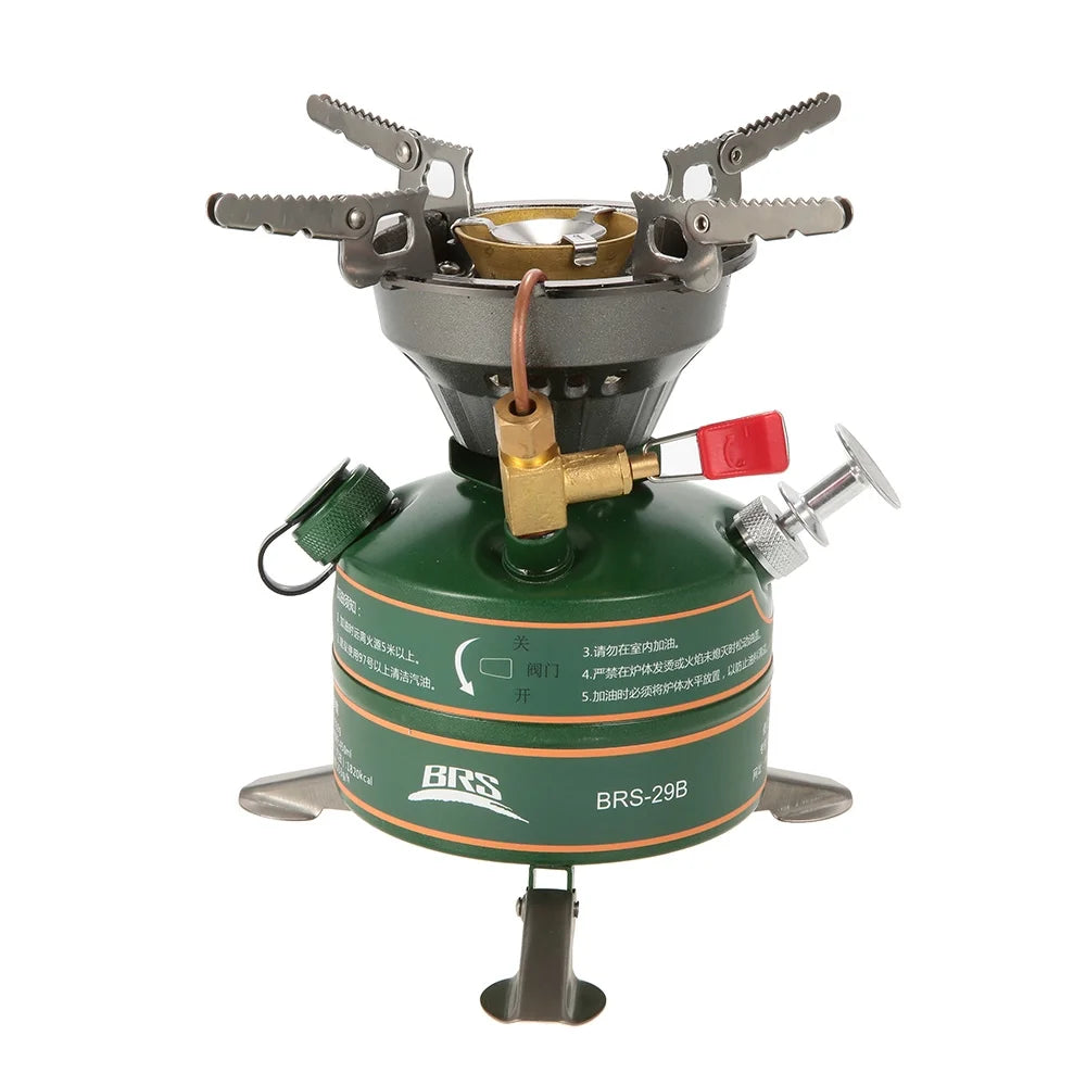 Portable Gasoline-burning Camping Furnace Cooker U723381