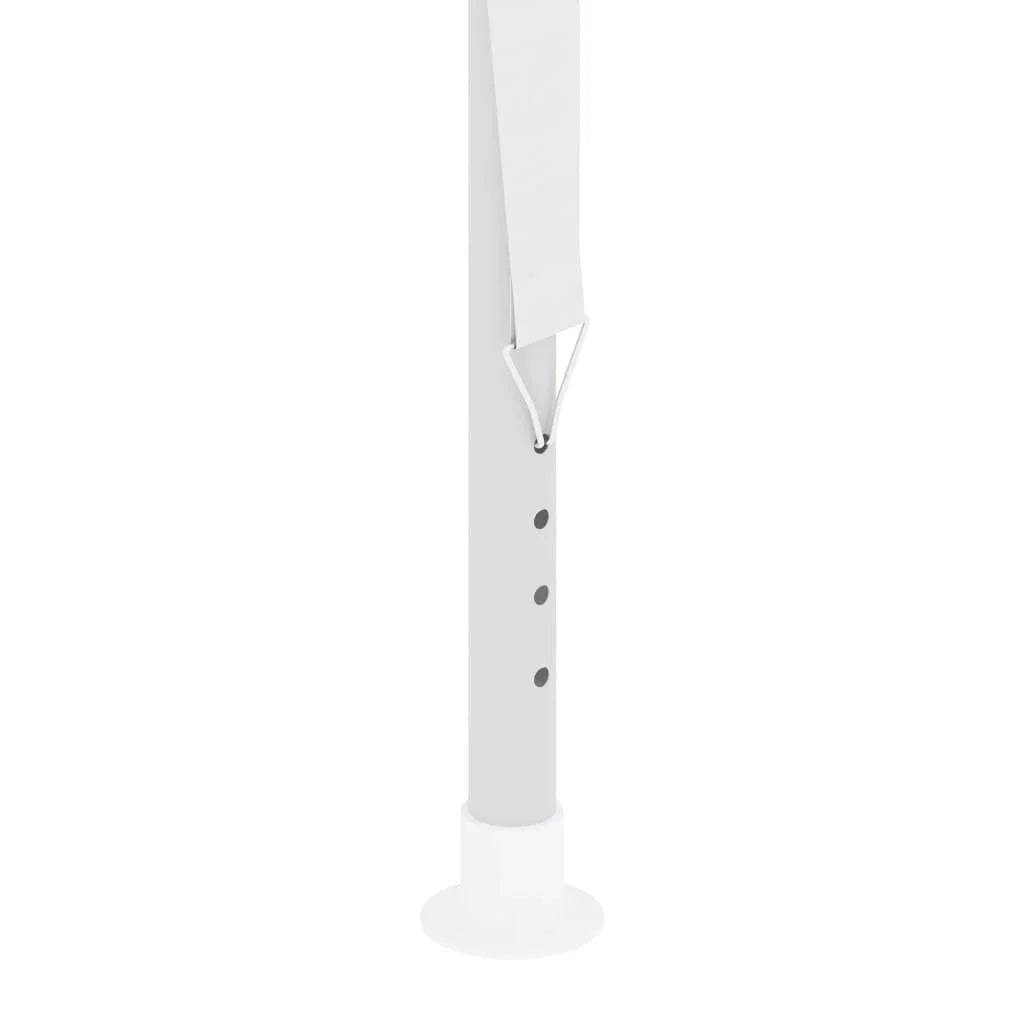 White Party Tent with Side Walls 6.6'x6.6' E4409