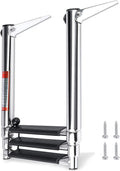 3 Step Folding Stainless Steel Swim Ladder, Pack of 2 Q906272
