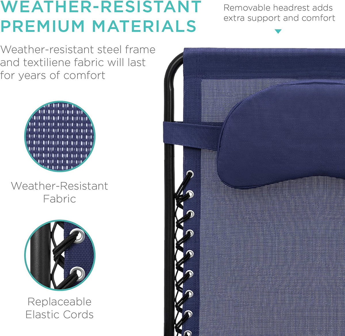 Oversized Zero Gravity Chair with Cup Holder and Pillow W3842
