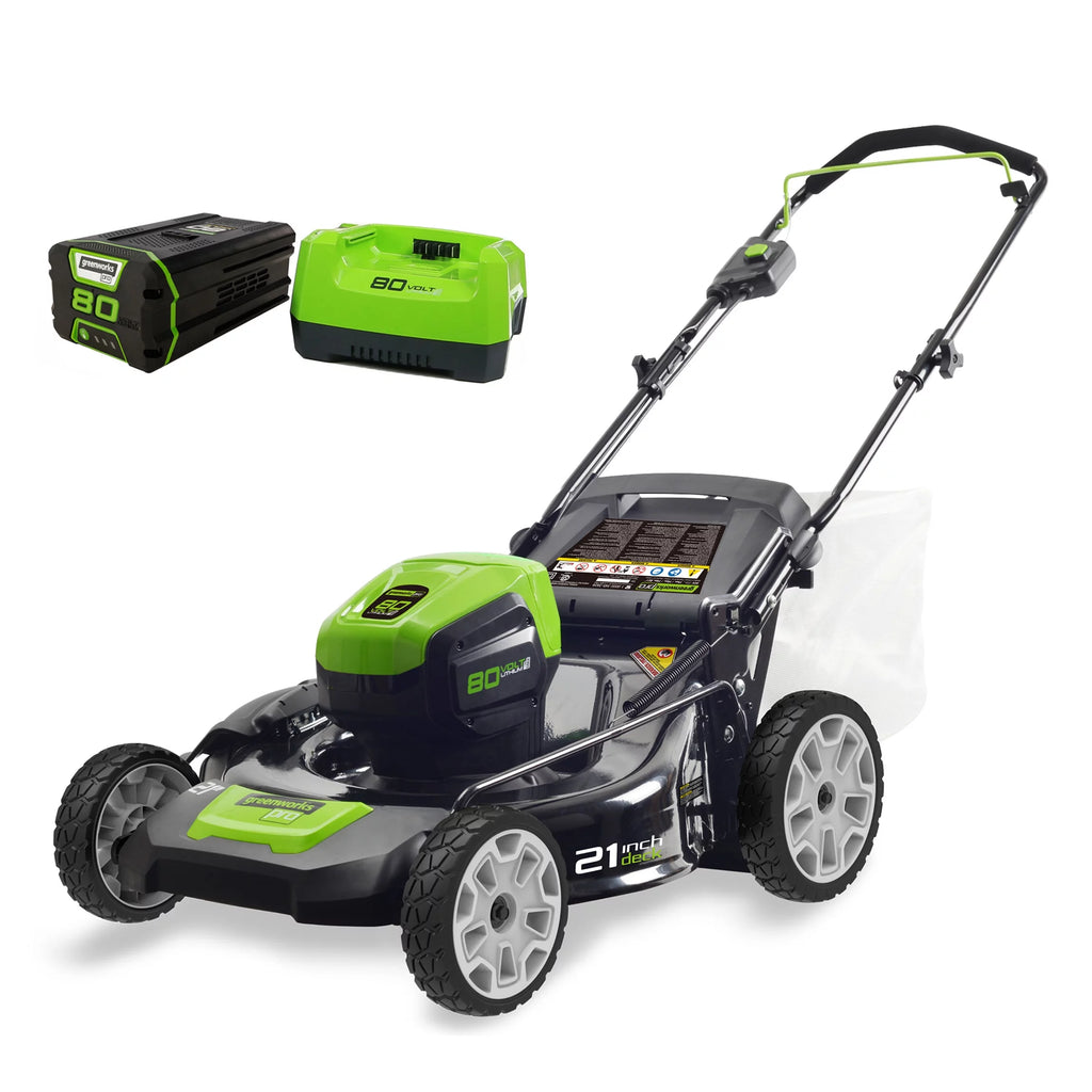 80V 21 Push Mower with 4Ah Battery & Charger E3072