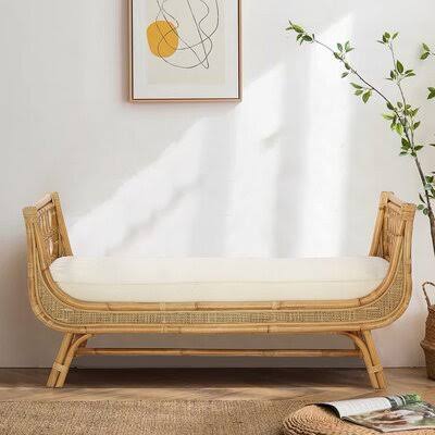 Wicker Bench Z635