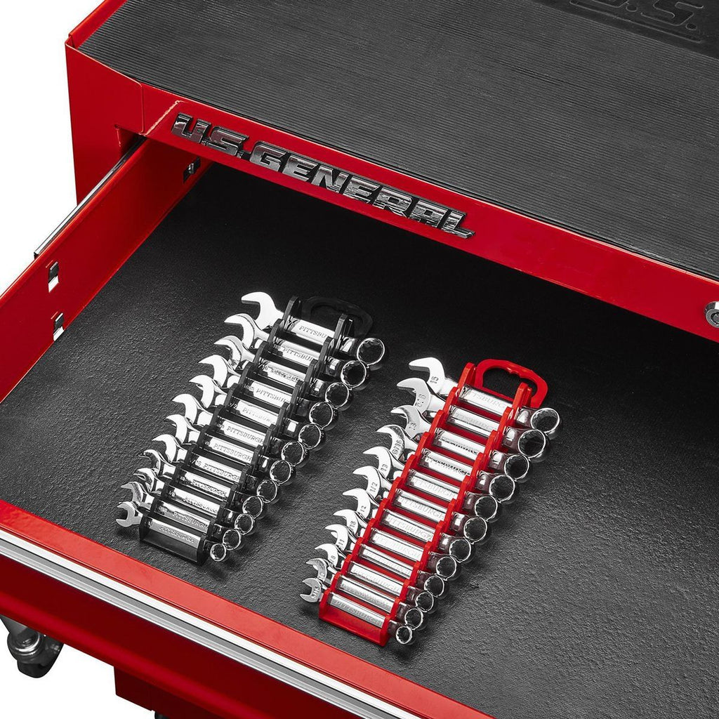 12 Slot Stubby Wrench Organizer, 2 Piece K847834