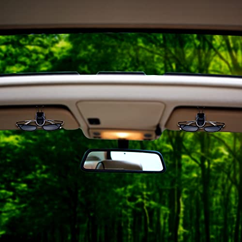 2 Pieces Car Sunglasses Visor Clips H79341