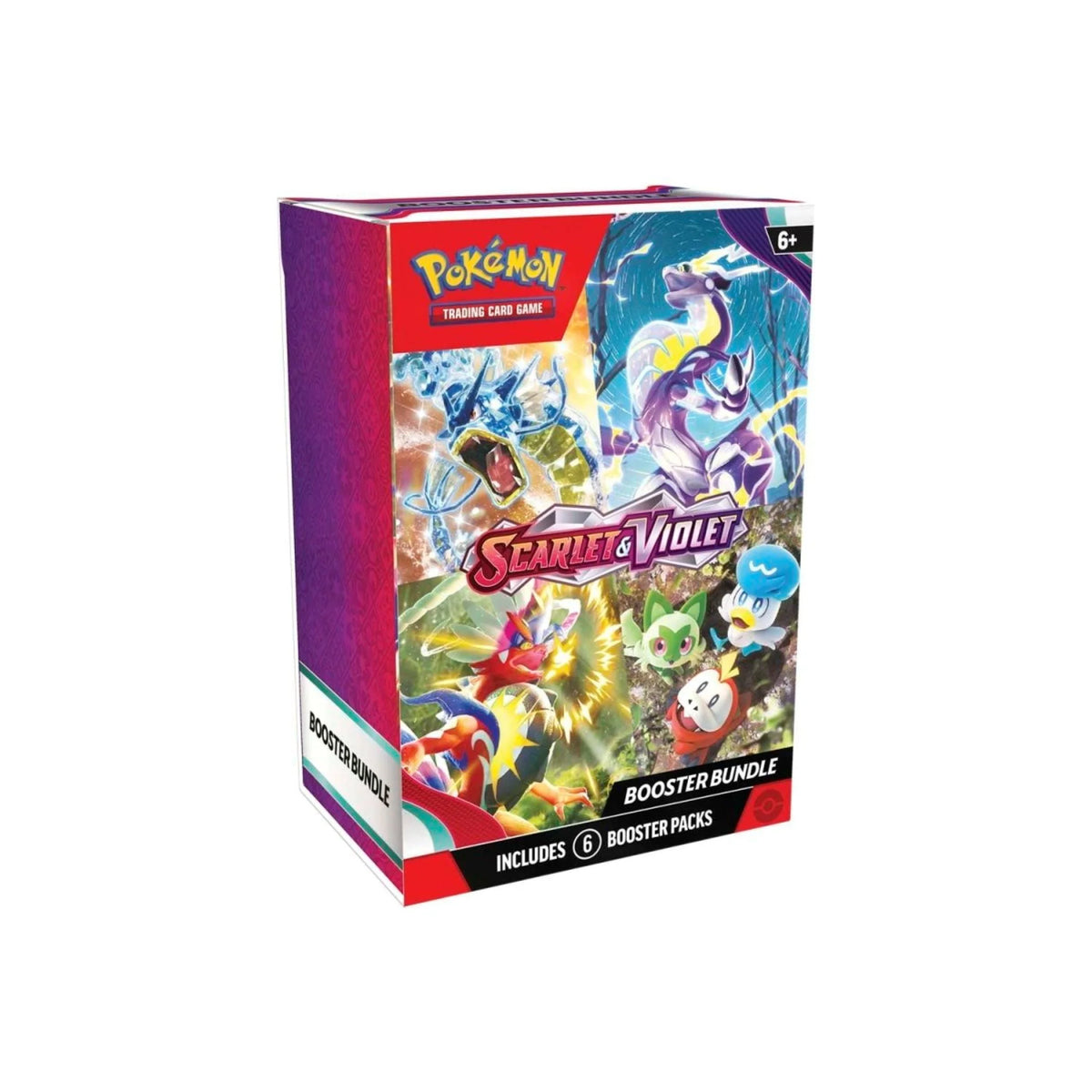 6 Booster Packs Pokemon Trading Card Game Bundle S971398